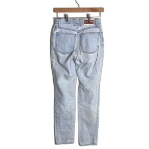 Vintage BONGO‎ 90s light wash high rise denim cotton jeans size 5R